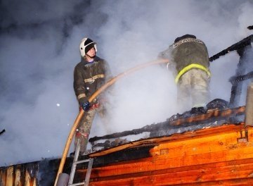 Пожар в муниципальном образовании г. Черногорск