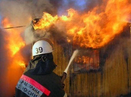 Пожар в муниципальном образовании г. Черногорск